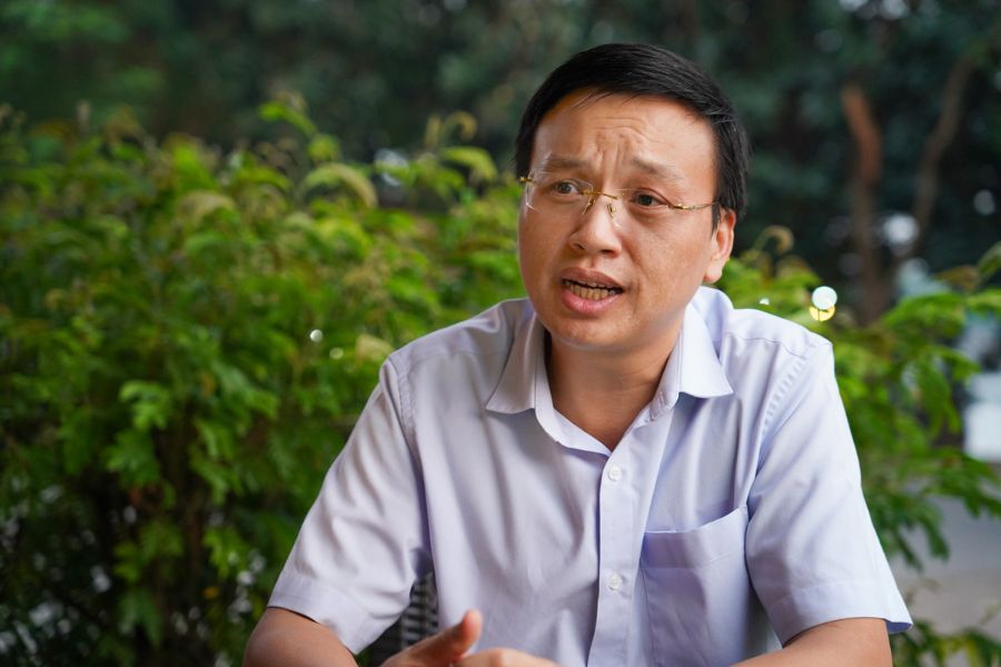 TS. Tran Xuan Luong - Vien pho Vien Nghien cuu va Danh gia thi truong BDS Viet Nam - nhan dinh. Anh: Vu Linh