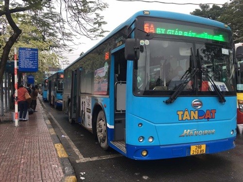 45 tuyến buýt hoạt động trên Vành đai 1 Hà Nội
