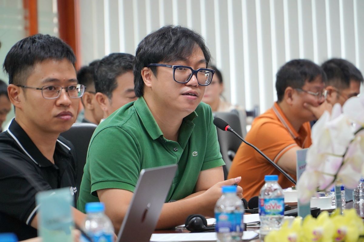 Ong Nguyen Thanh Trung, CEO cua Sky Mavis nhan manh neu nam bat duoc co hoi vang de phat trien tai san so, Viet Nam se tao duoc buoc nhay vot. Anh: Chan Phuc