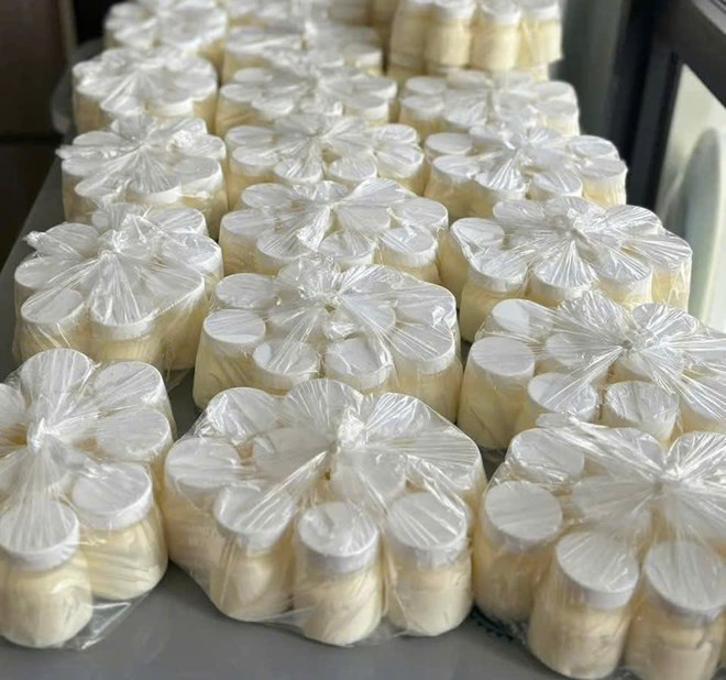 The glycemic index (GI) of plain yogurt is only about 35-40, suitable for people with diabetes. Photo: Quang Minh.