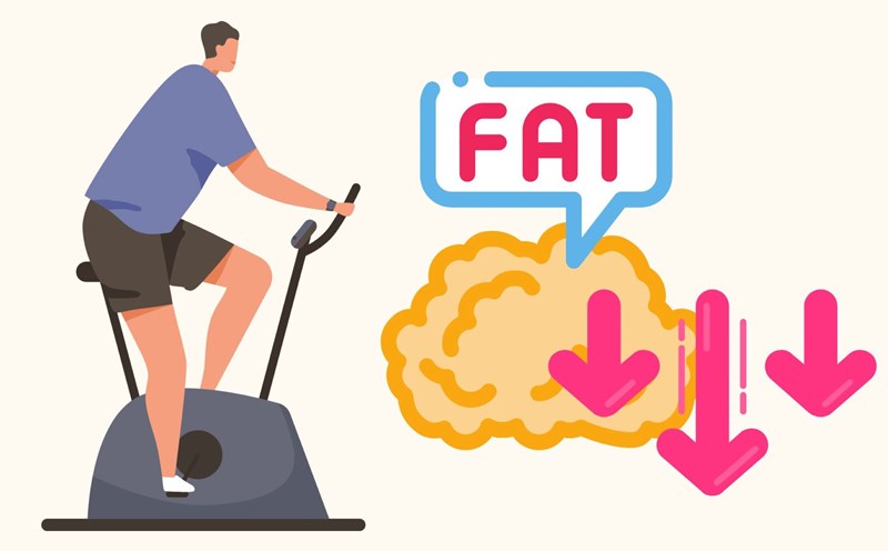 Exercise helps burn belly fat quickly. Graphics: Thanh Thanh
