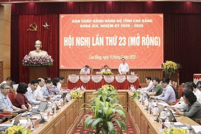 Cao Bằng điều động, sắp xếp trên 1.200 lượt cán bộ sau sáp nhập