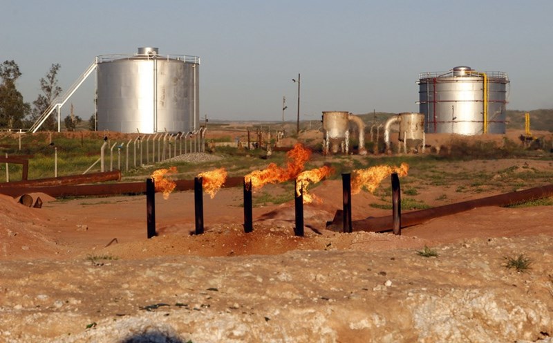 Russia is pushing for a series of new oil and gas agreements with Iraq. In the photo is the Baba Karkar oil field in Iraq in 2016. Photo: Xinhua