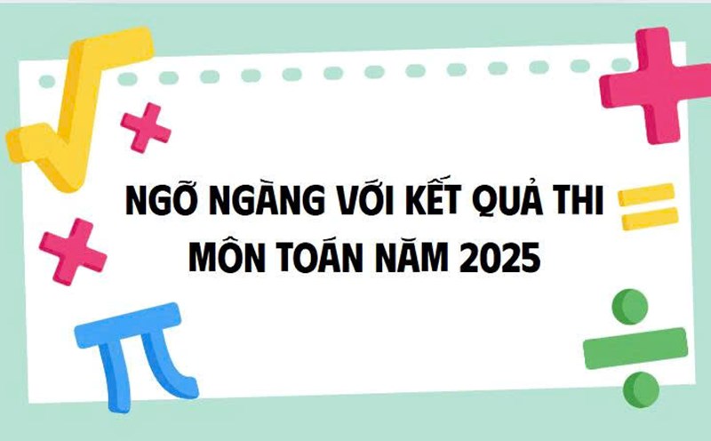 Surprised by the 2025 Math exam scores