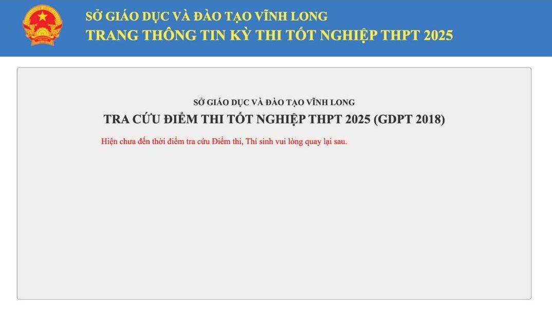 Giao dien website tra cuu diem thi tot nghiep THPT nam 2025 tai Hung Yen.