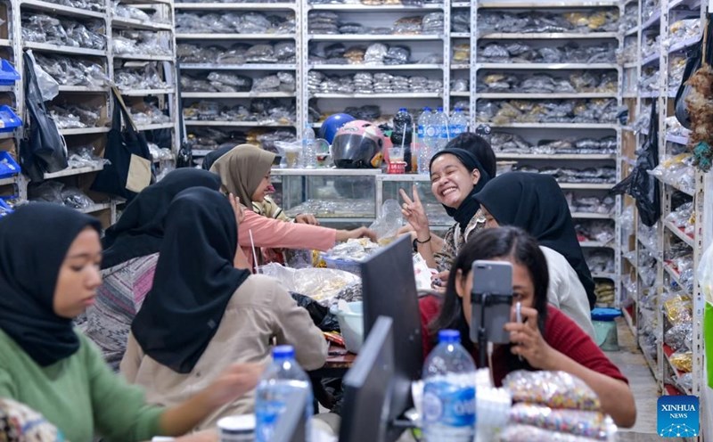 Mr. Trump said goods from Indonesia to the US will be subject to a duty of 19%. Photo: Xinhua