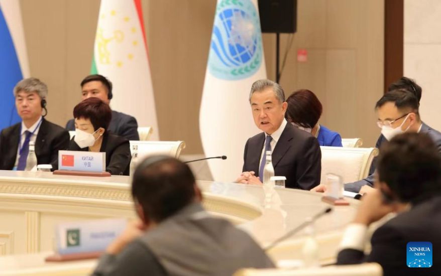 왕이 중국 외교부장. 사진: 신화통신