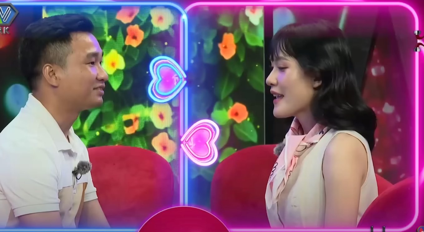 The couple on the show "You want to date". Photo: MCV