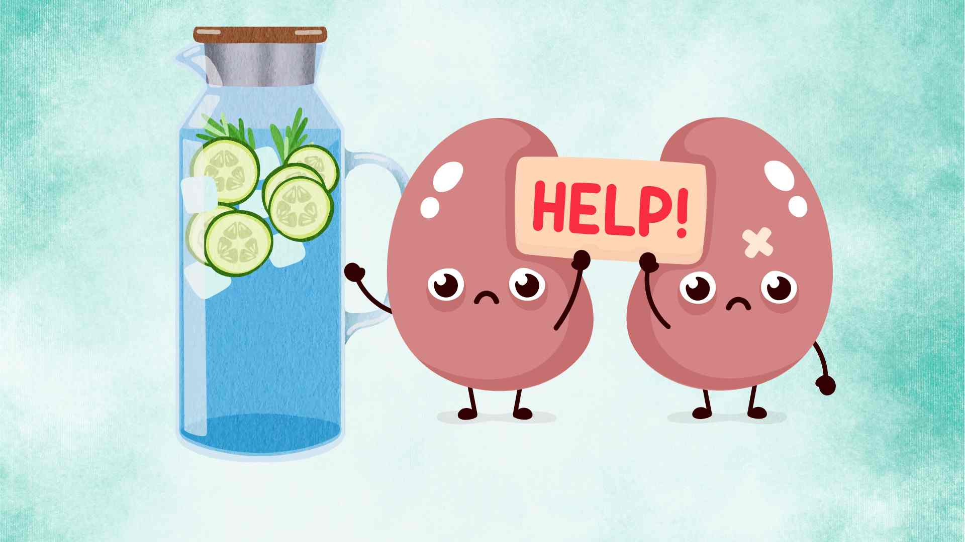 腎臓を毎日解毒するのに役立つ冷たい水。写真:タイ・アイン