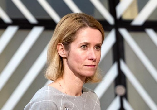 Representantes de alto nivel sobre politica exterior de la Union Europea (UE) Sra. Kaja Kallas. Foto: Xinhua