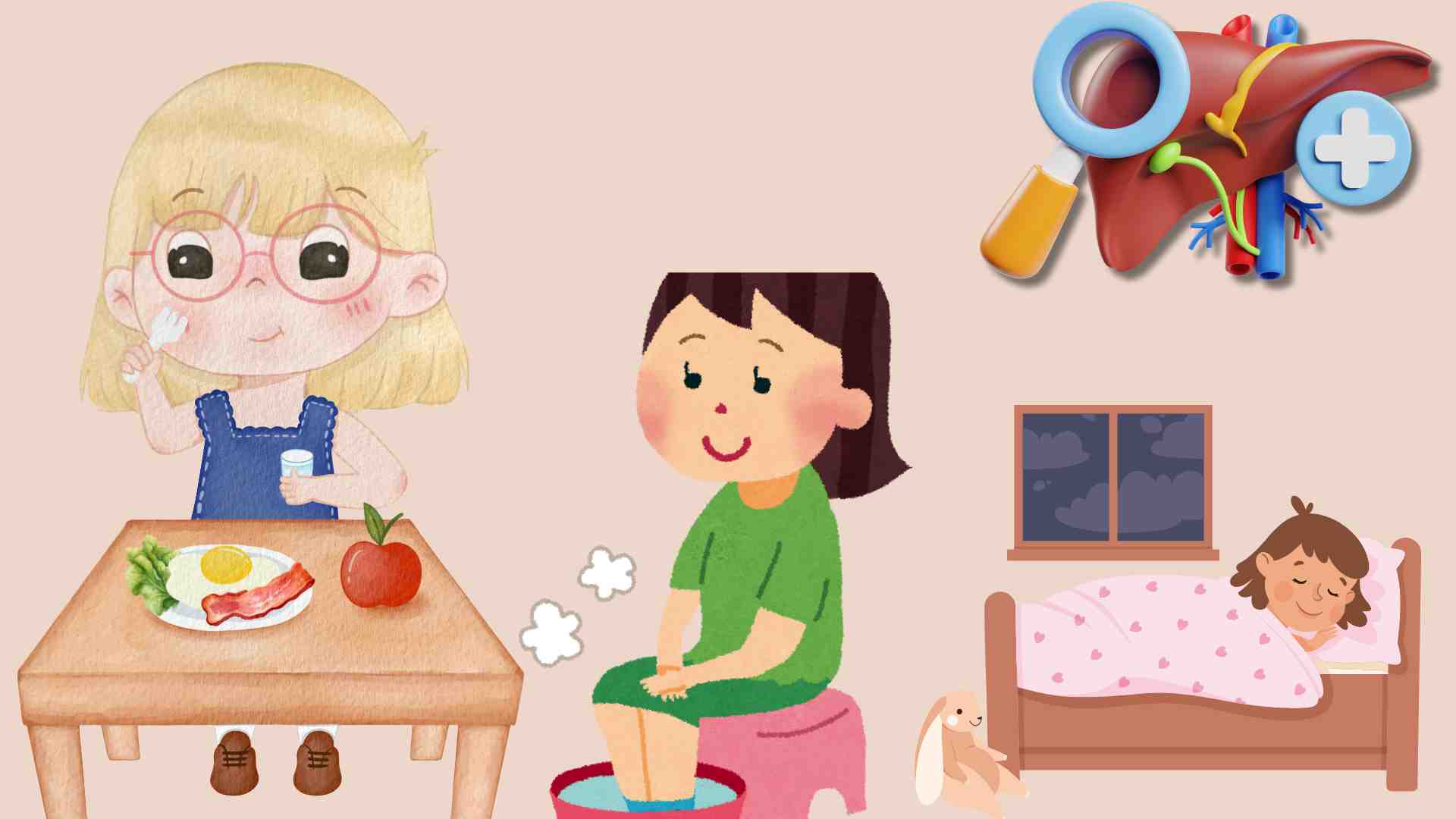 肝臓が自然に解毒する3つの夜の習慣。写真:タイ・アイン