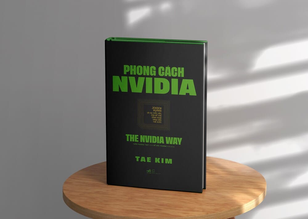 テクノロジーの台頭に関する本 - 「NVIDIAスタイル」は、出版社Dan TriとNha Namが共同で発行しています。写真:出版社