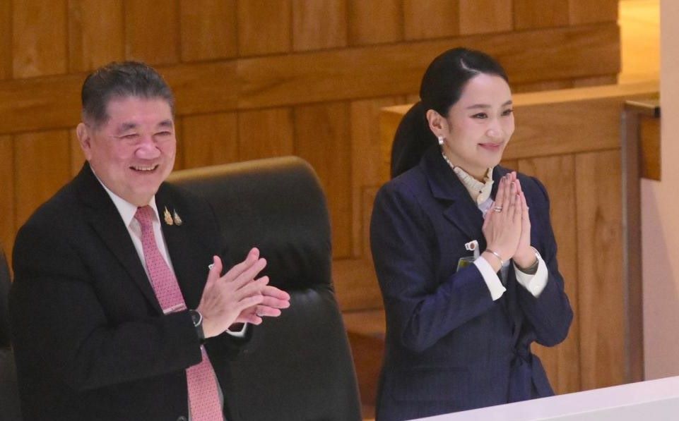 La Sra. Paetongtarn Shinawatra aprobo el voto de confianza el 26 de marzo de 2025. Foto: Xinhua