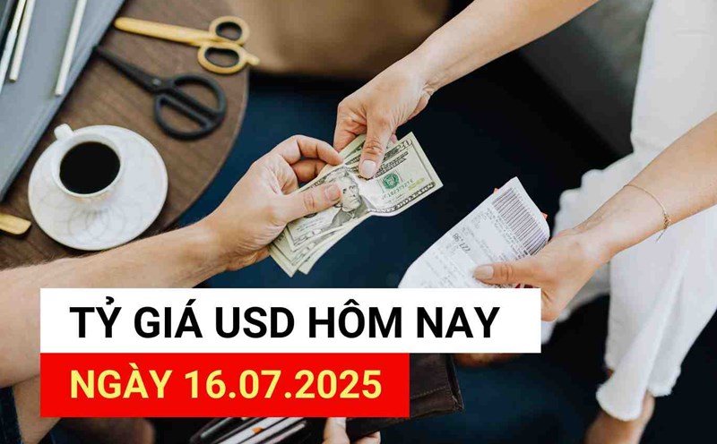 USD exchange rate today 16.7.2025.
