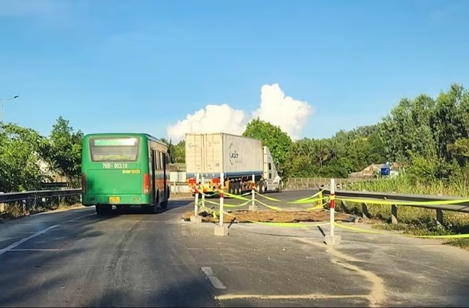 Bộ Xây dựng cập nhật tiến độ sửa chữa Quốc lộ 1 qua Quảng Ngãi