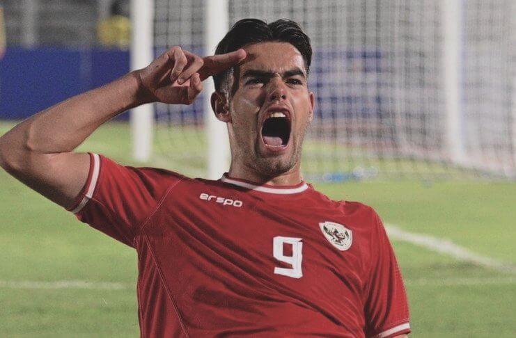 공격수 라벤은 U23 인도네시아의 첫 경기에서 6골을 넣었습니다. 사진: PSSI