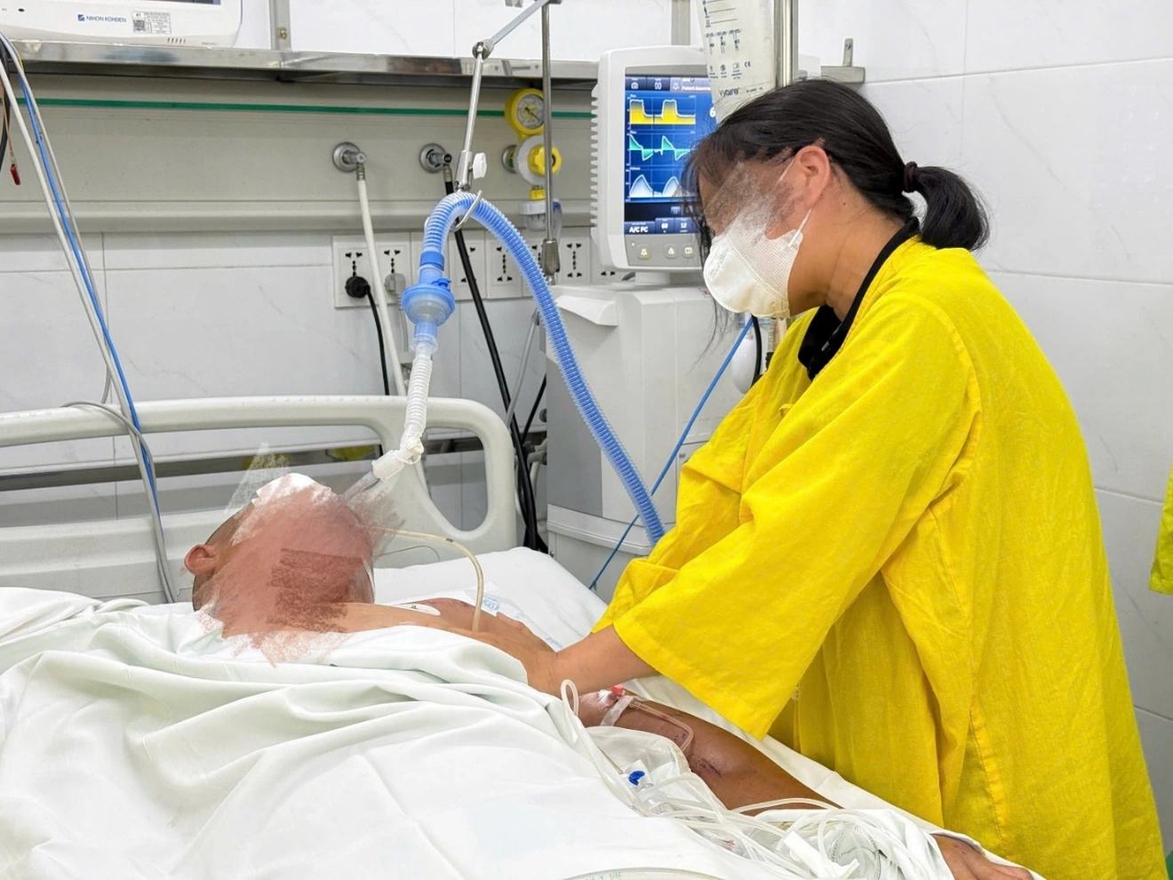 臓器提供で人を救う父親。写真:BVCC