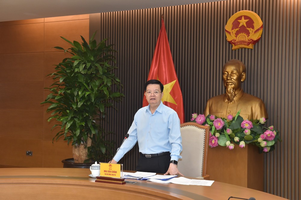 Mai Van Chinh 부총리가 관광 국가 지도 위원회 위원장을 맡았습니다. 사진: VGP