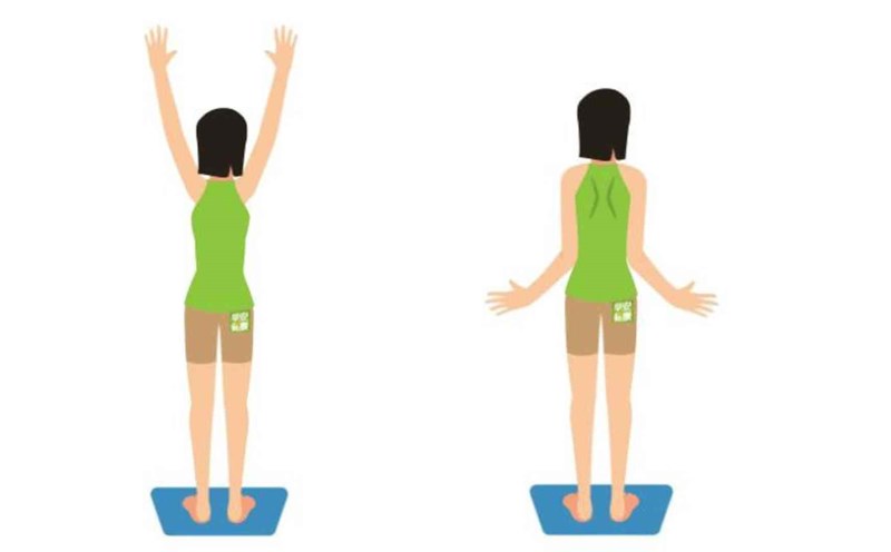 Exercises that effectively reduce back fat. Graphics: Ha May