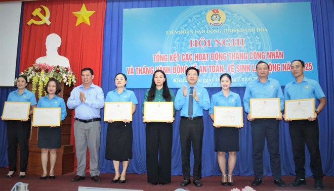Khánh Hòa phấn đấu phủ kín công đoàn trong các doanh nghiệp đủ điều kiện