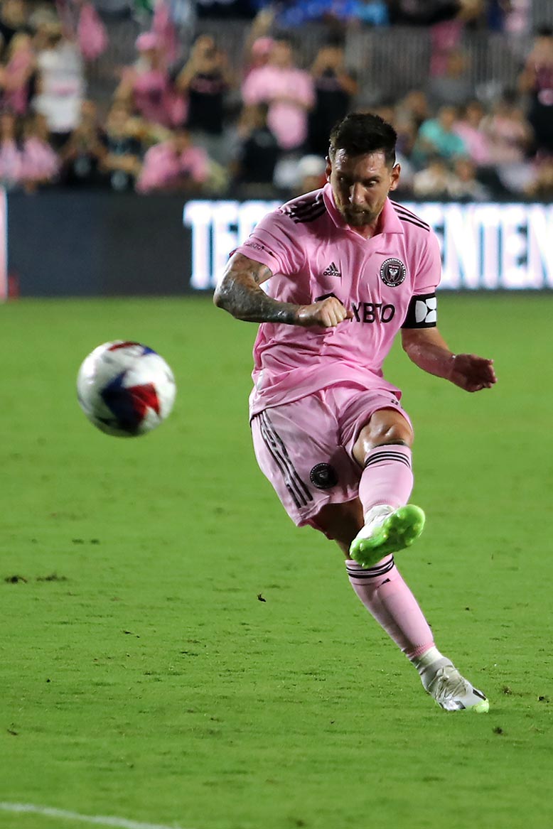 Leo Messi dang la ngoi sao truyen cam hung o Inter Miami. Anh: AFP