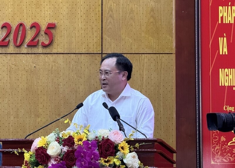 Luong Trong Quynh 씨 랑선성 인민위원회 부위원장. 사진: Khanh Linh