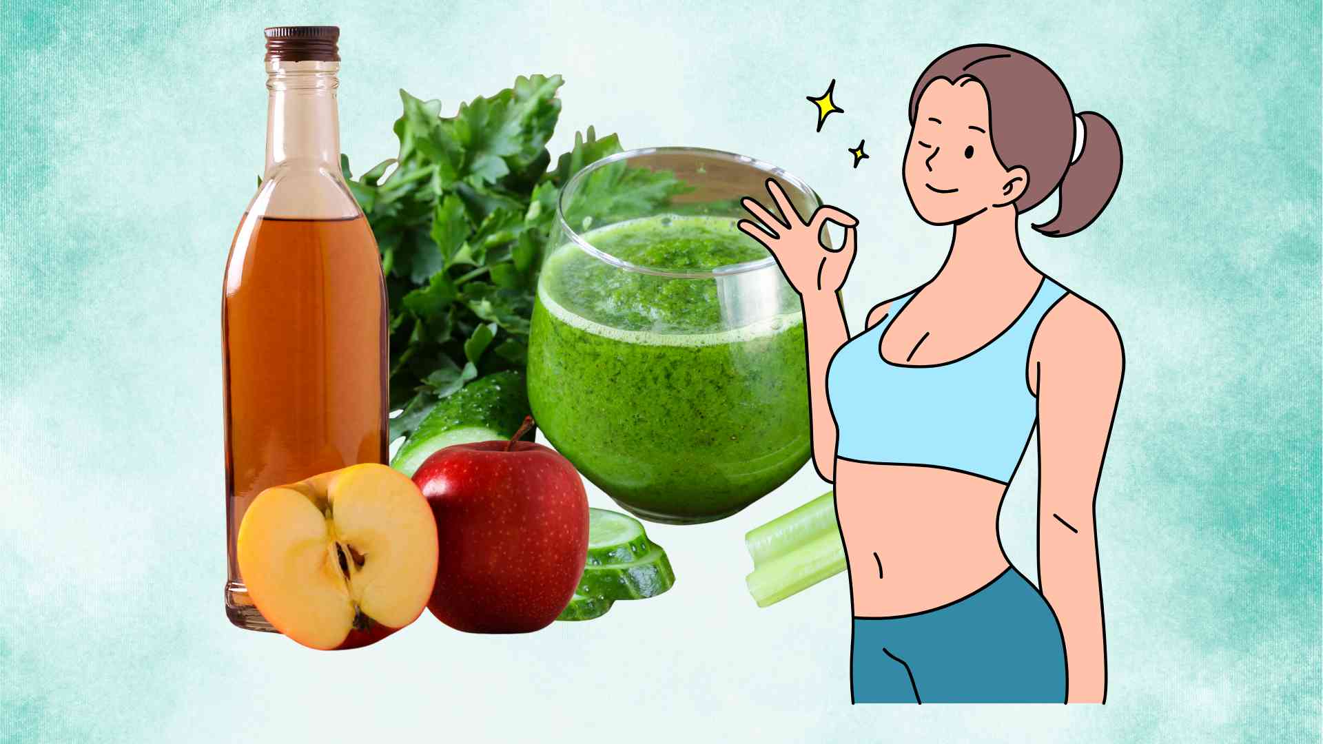 Detox water helps lose weight on the waist after 7 days. Graphic photo: Thai Anh
