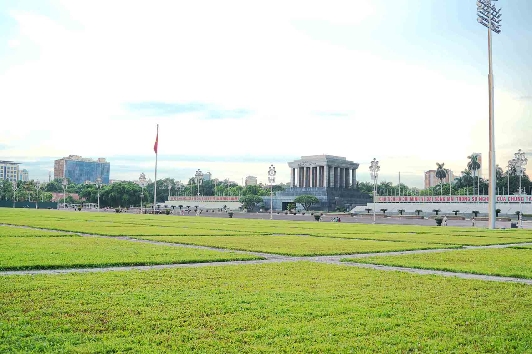 Quang truong Ba Dinh (Ha Noi). Anh: Huu Chanh 