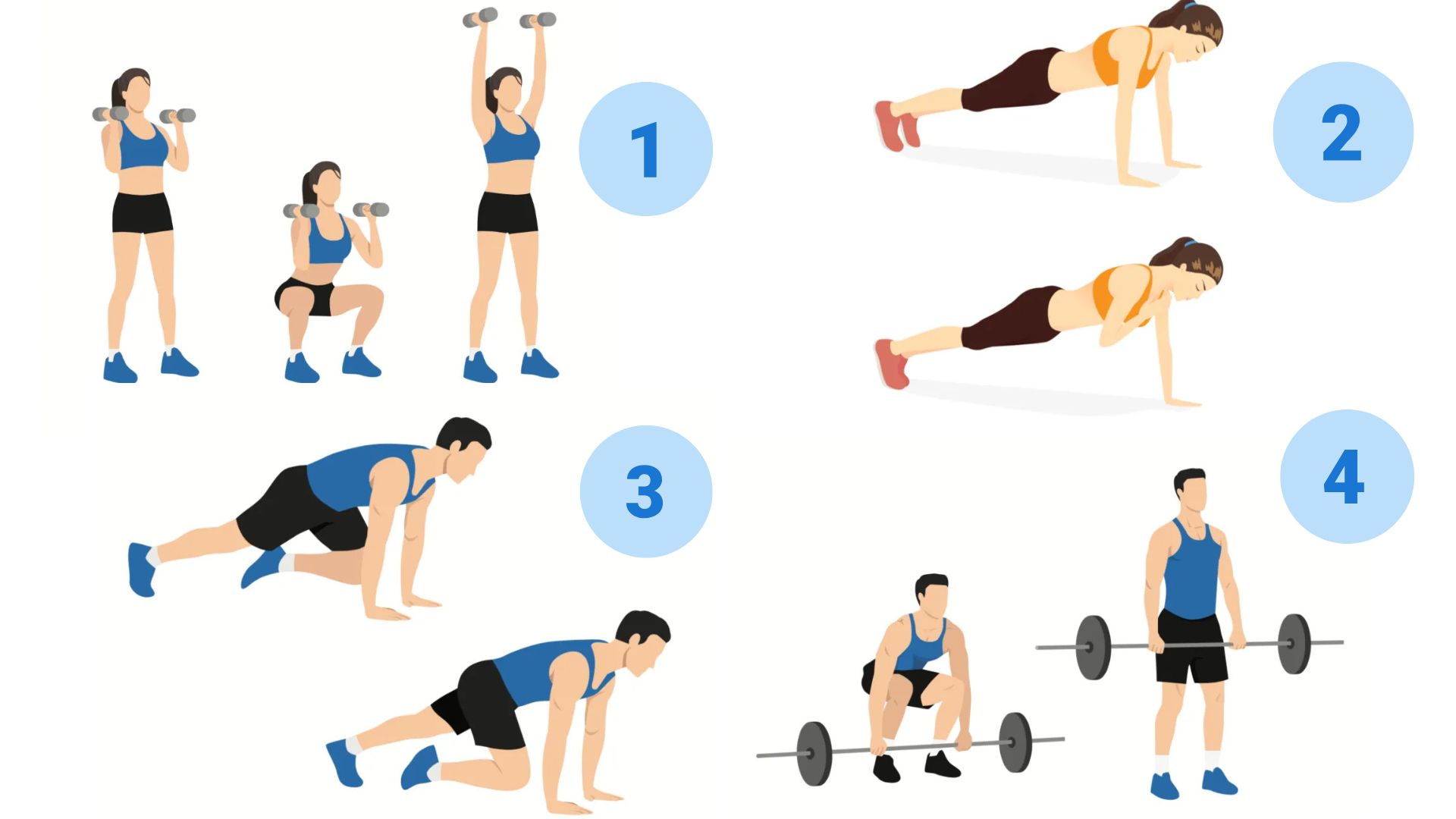 運動は腹部の脂肪を減らすのに役立ちます。イラスト:Thanh Thanh