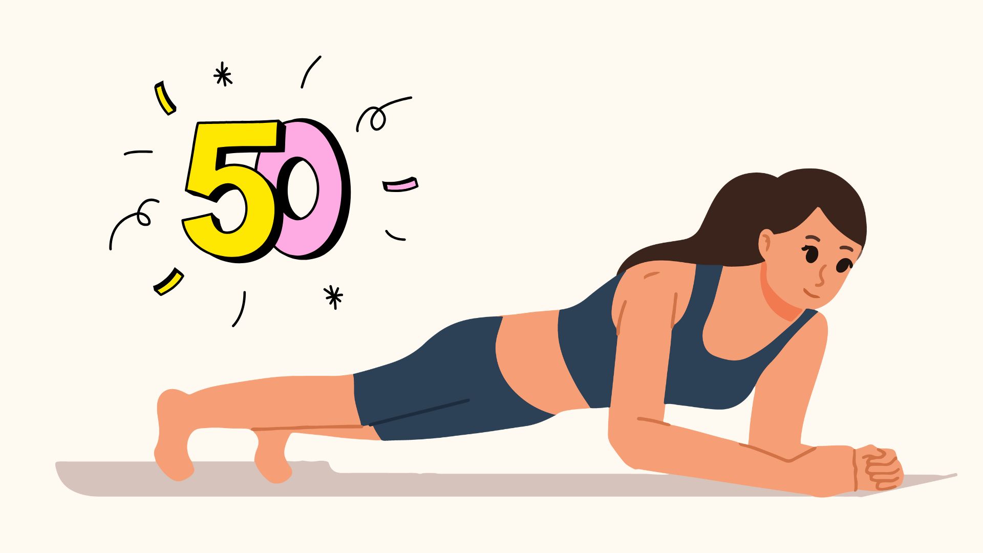 プランクは、筋肉を強化し、力を高めるのに役立つエクササイズです。グラフィック:Thanh Thanh