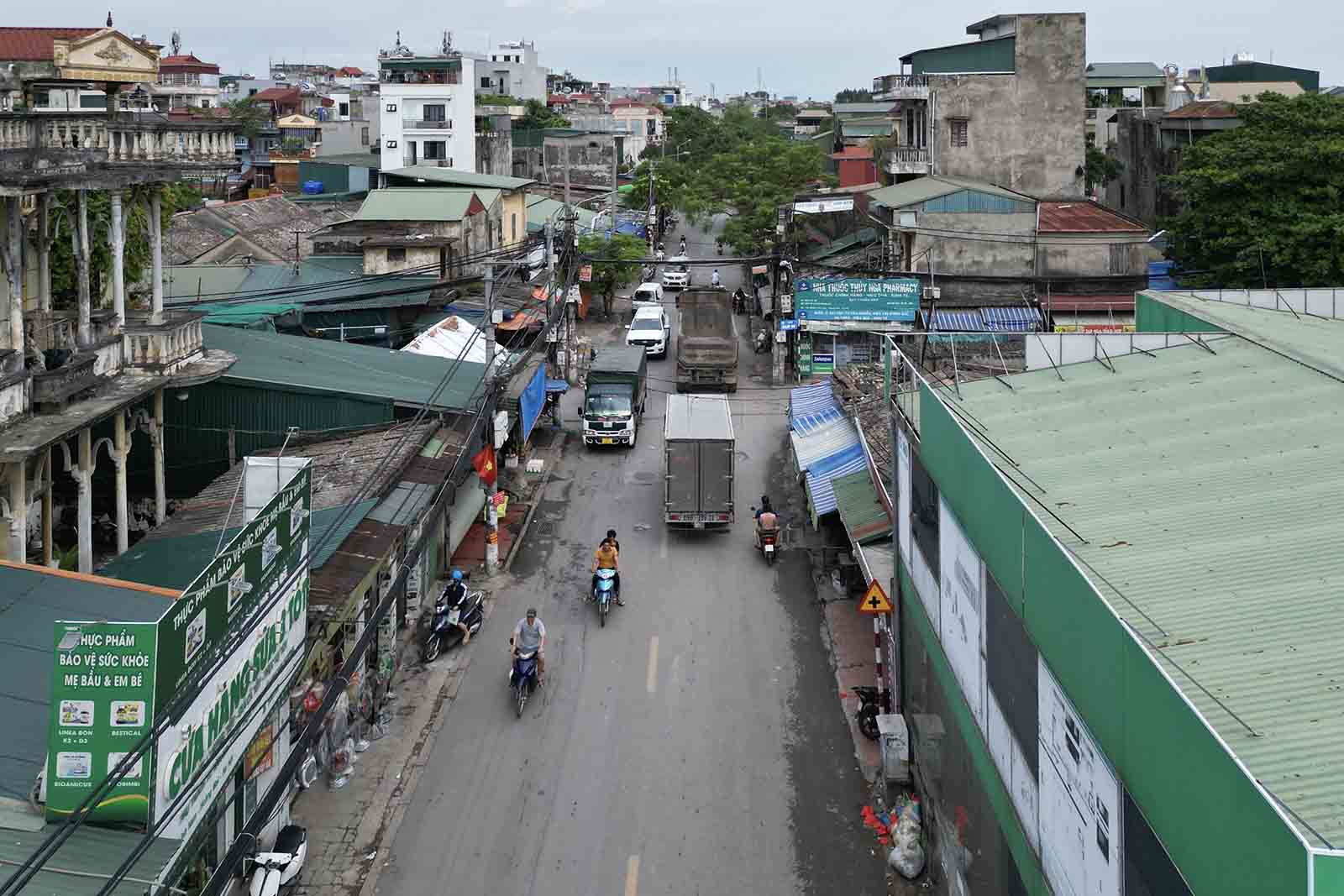 Linh Nam通り(ハノイ)が間もなく拡張される。写真:Huu Chanh