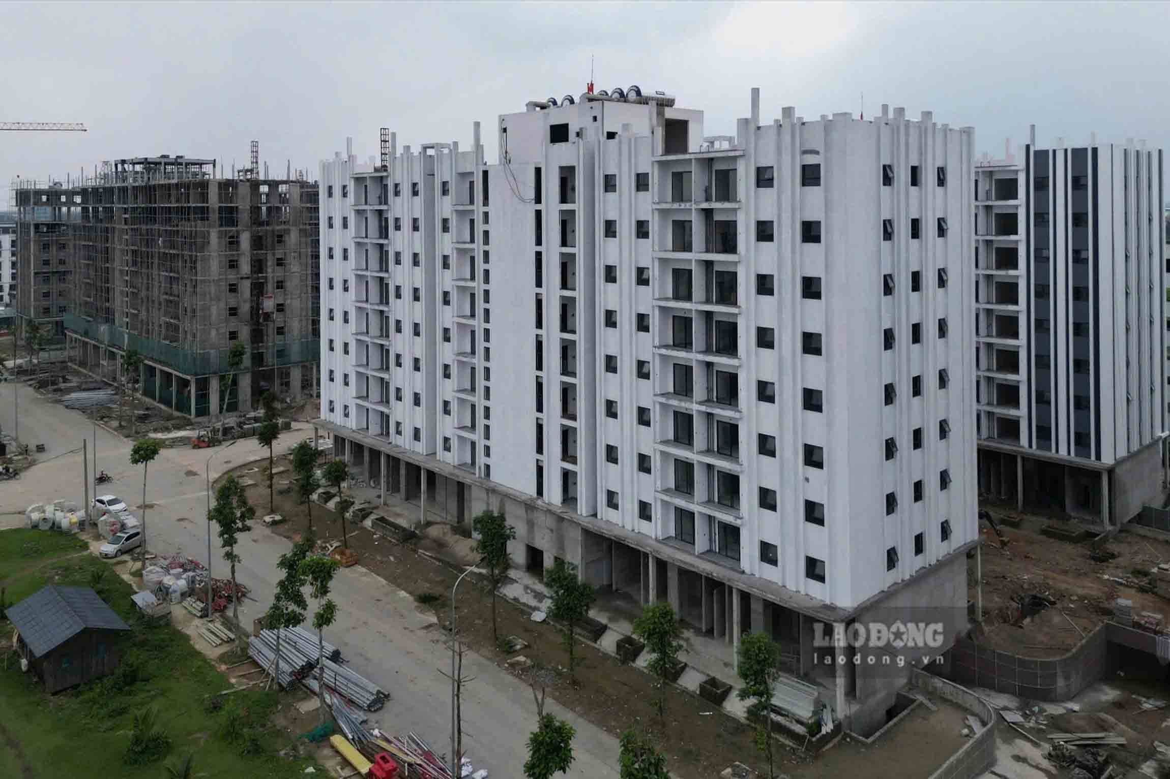 バクニン省で実施中の社会住宅プロジェクト。写真:Tran Tuan