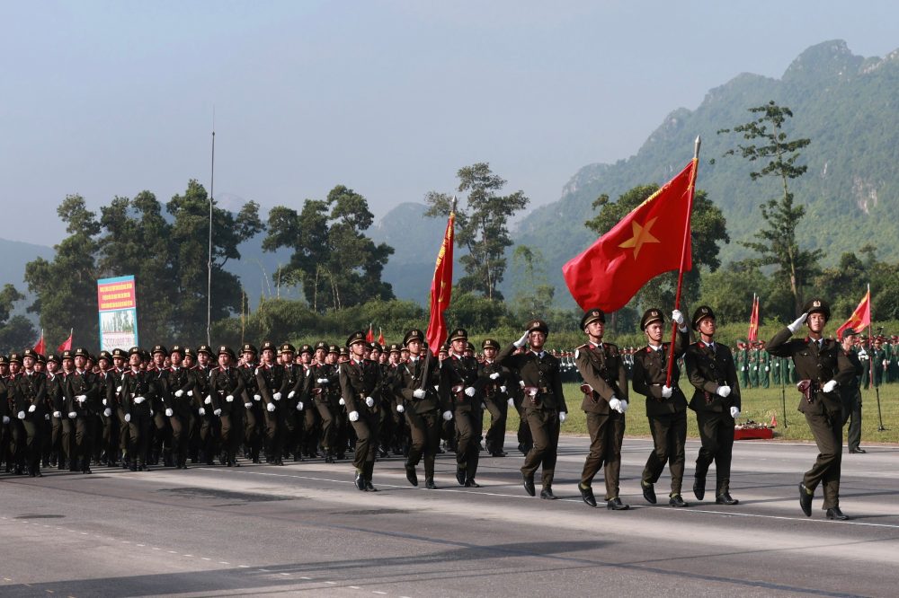 For the first time, the Army and Police synthesize the training of A80 parades