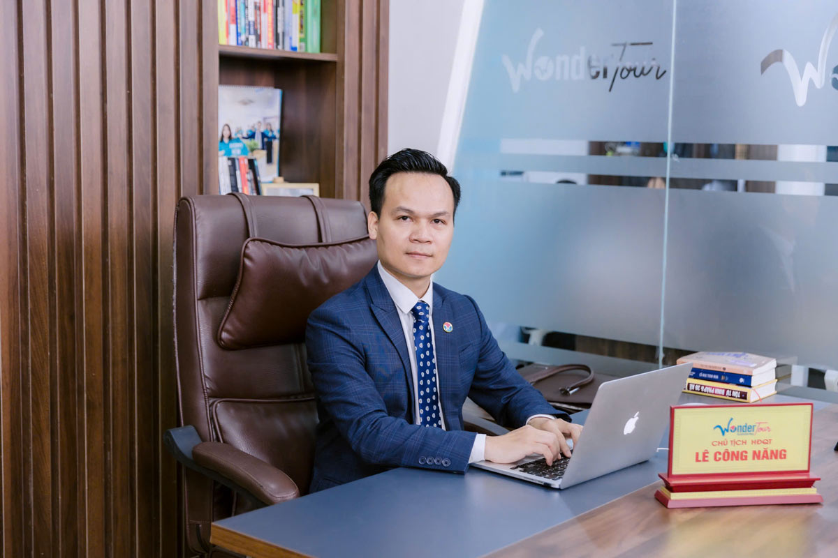 Ong Le Cong Nang - chuyen gia AI, Chu tich Dien dan Doanh nhan Viet Nam. Anh: Nhan vat cung cap