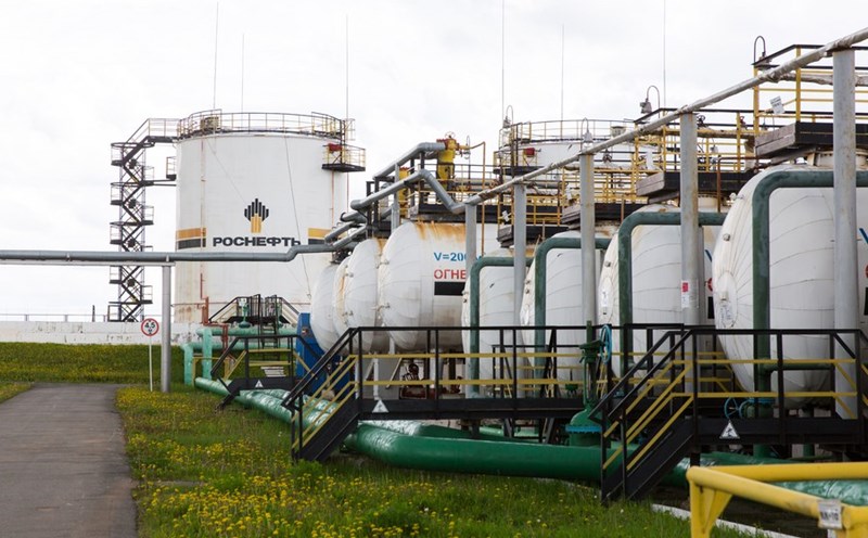 The refinery in Udmurtia, a Republic in western Russia. Photo: Xinhua