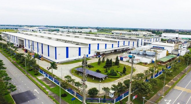 内部VSIP BAC NINH Industrial Park。写真：Van Truong