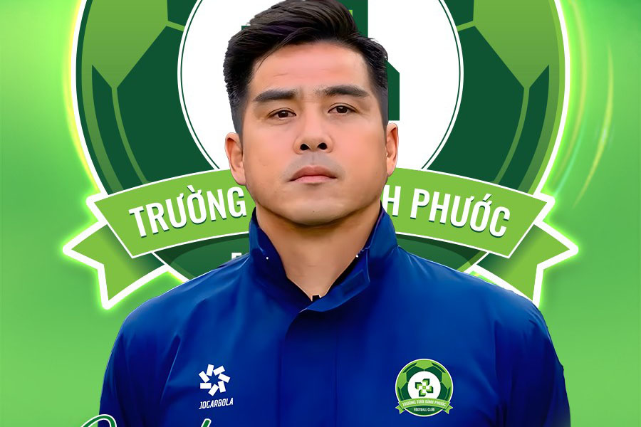 Nguyen Viet Thang 감독이 Truong Tuoi Binh Phuoc 클럽에 공식적으로 합류했습니다. 사진: TTBP FC