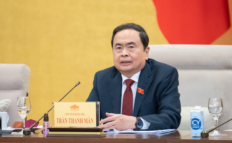 Politburo member and National Assembly Chairman Tran Thanh Man. Photo: Quochoi.vn