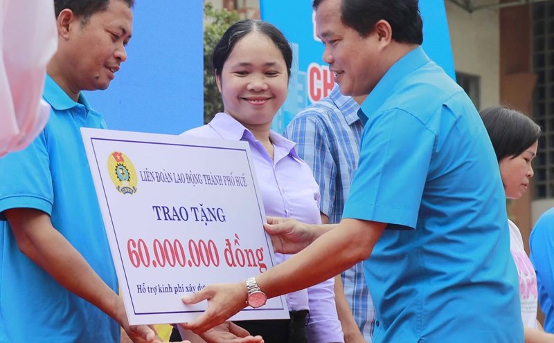 The Hue City Labor Federation has implemented many activities to care for the material and spiritual lives of union members and workers. Photo: Hue Trade Union