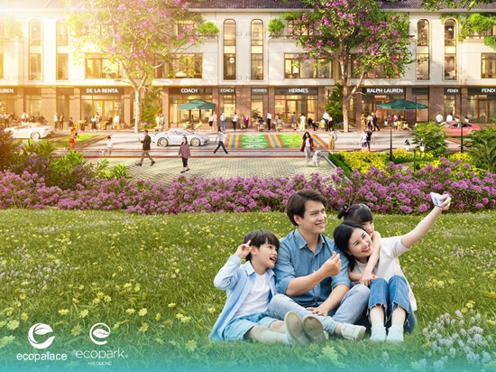Khong gian song xanh, gan ket va co ban sac van hoa. Anh: Ecopalace Dak Lak - Ecopark