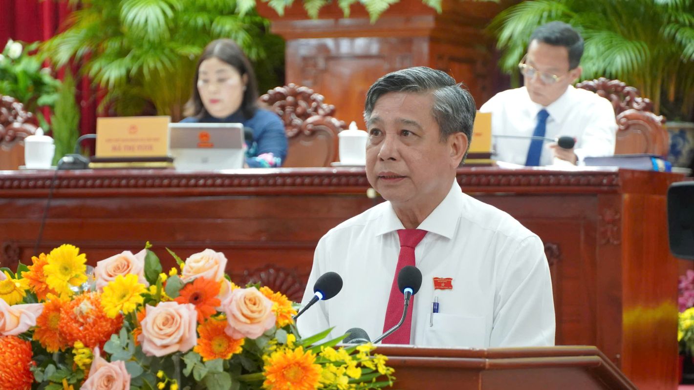 ドン・ヴァン・タン氏 - 市党委員会の永久副秘書、Can Tho City People's Councilの議長 - 担当、人民評議会の活動の包括的な方向。写真：Ta Quang