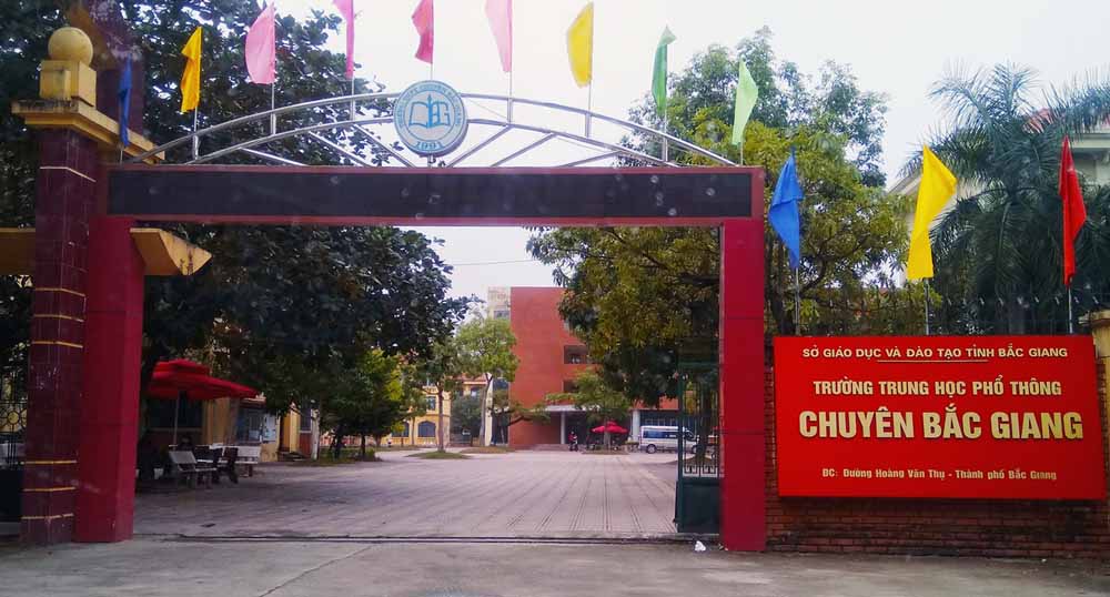 Bac Giang High School (provincia de Bac Ninh). Foto: BAC Ninh Departamento de Educacion y Capacitacion