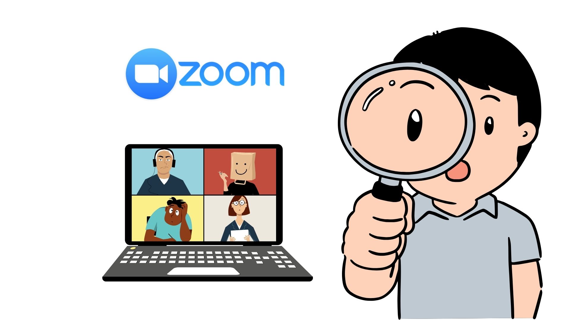 Cach doi pho voi tinh trang met moi khi hop Zoom. Do hoa: Minh Hoang