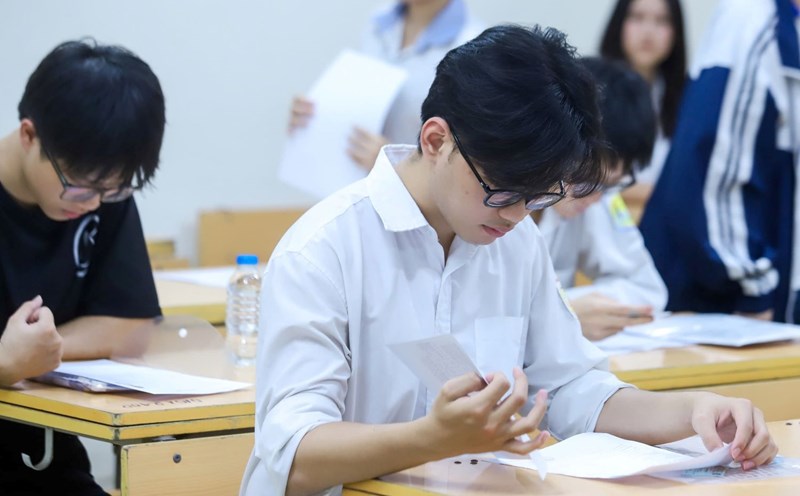 The highest benchmark score of Thai Nguyen University of Foreign Languages is English pedagogical major. Photo: Van Trang