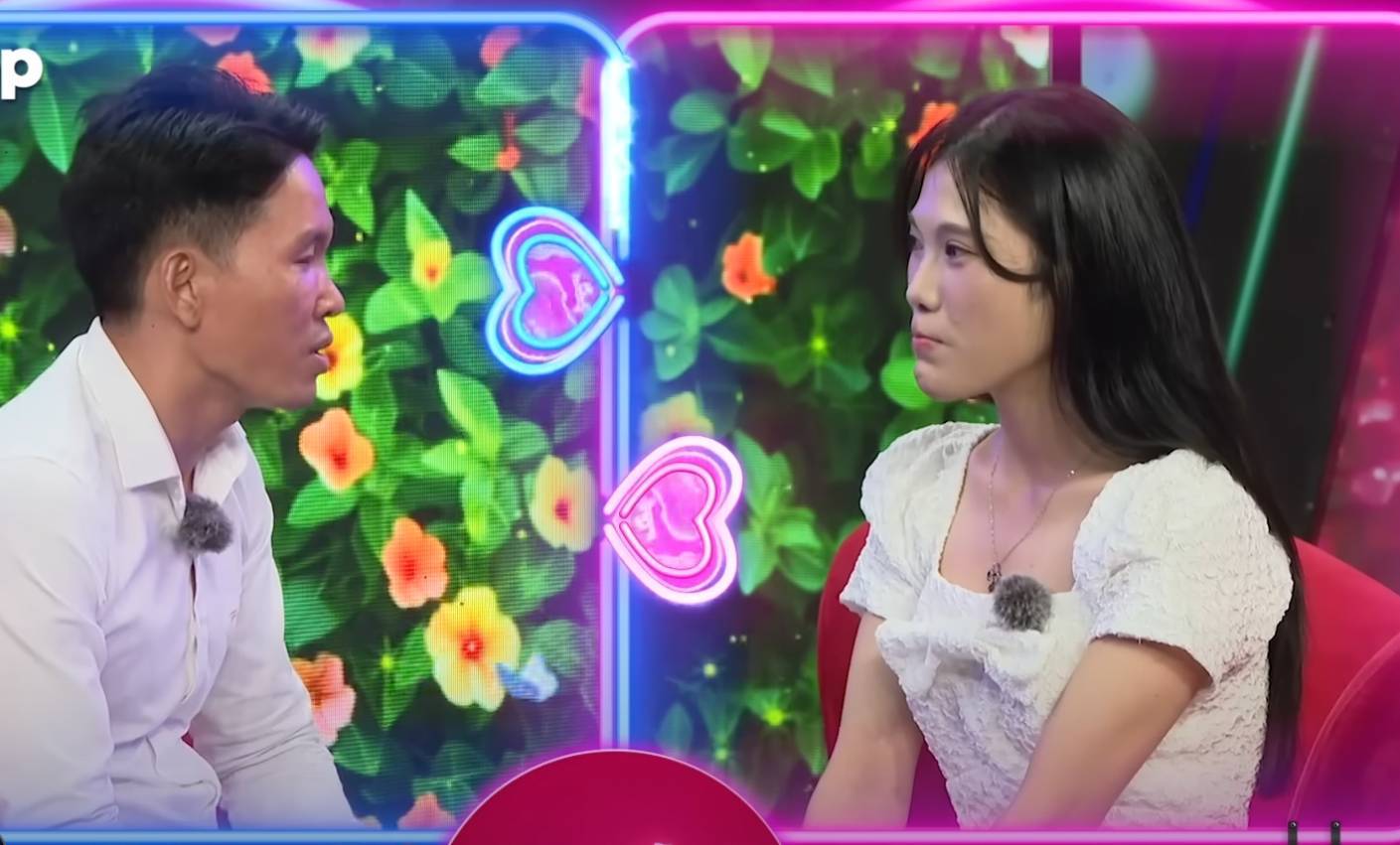 番組「Ban muon hen ho」のカップル。写真:MCV