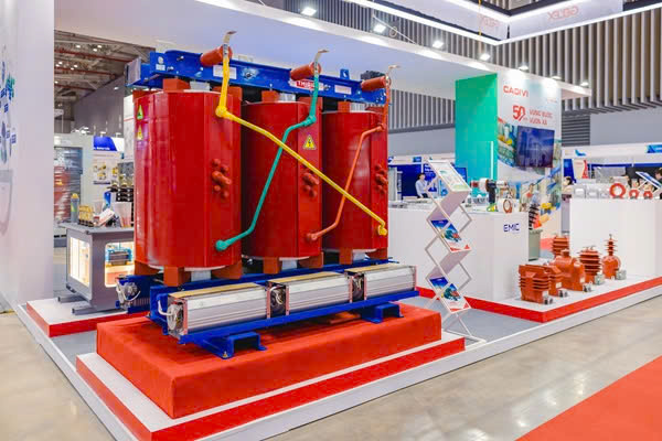 May bien ap kho 1600kVA do THIBIDI san xuat – toi uu hieu suat, phu hop voi he thong dien do thi hien dai. Anh: GELEX
