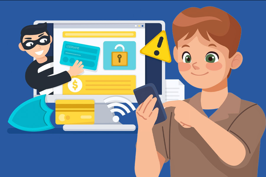 Information should absolutely not be posted on social networks. Graphics: Thien Nhan