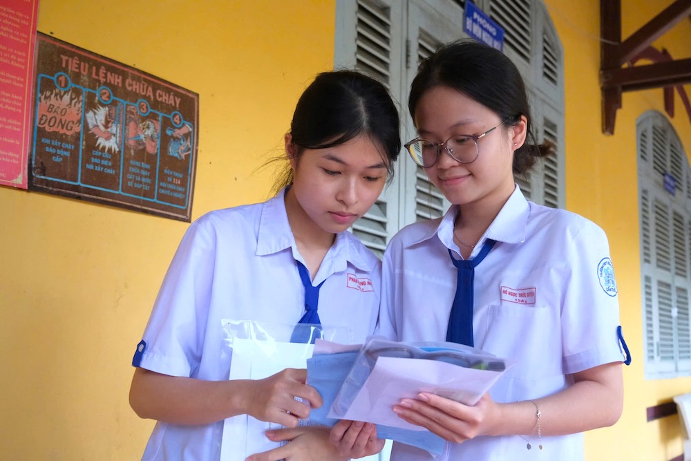 Can Tho candidates will participate in the 2025 High School Graduation Exam according to the 2018 General Education Program. Photo: Phong Linh