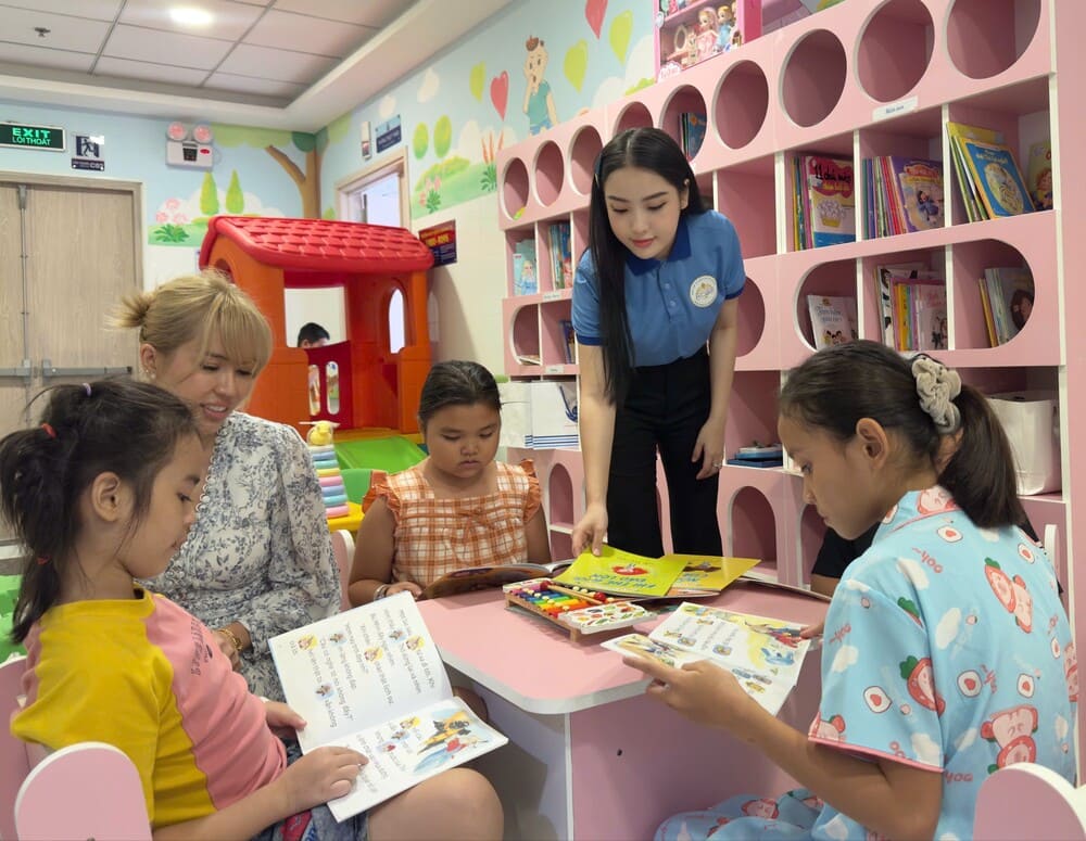 Mc Anh Vo esta feliz de hacer significado para los niños. Foto: personaje proporcionado