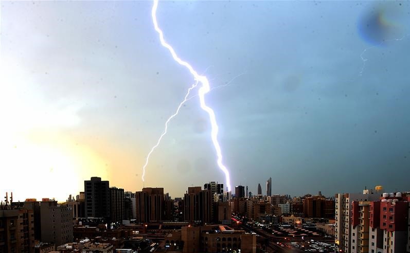 Lightning Strikes no es raro en la India. Foto: Xinhua